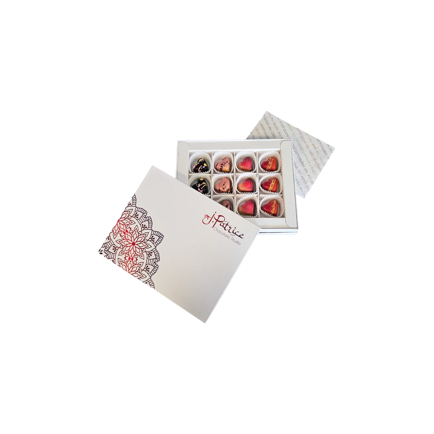 12 Piece Seasonal Flavors Box - J. Patrice Chocolate Studio
