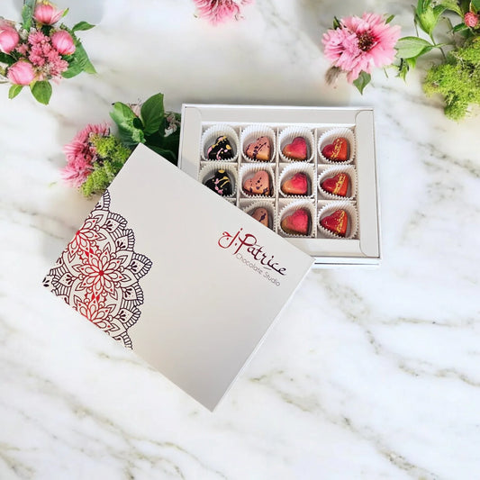 12 Piece Seasonal Flavors Box - J. Patrice Chocolate Studio