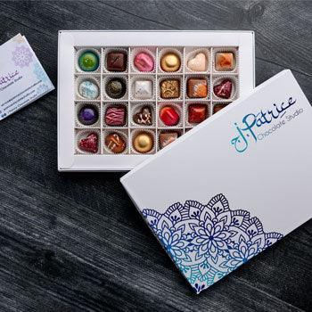 24 Bonbon Chocolatier's Choice Box - J. Patrice Chocolate Studio