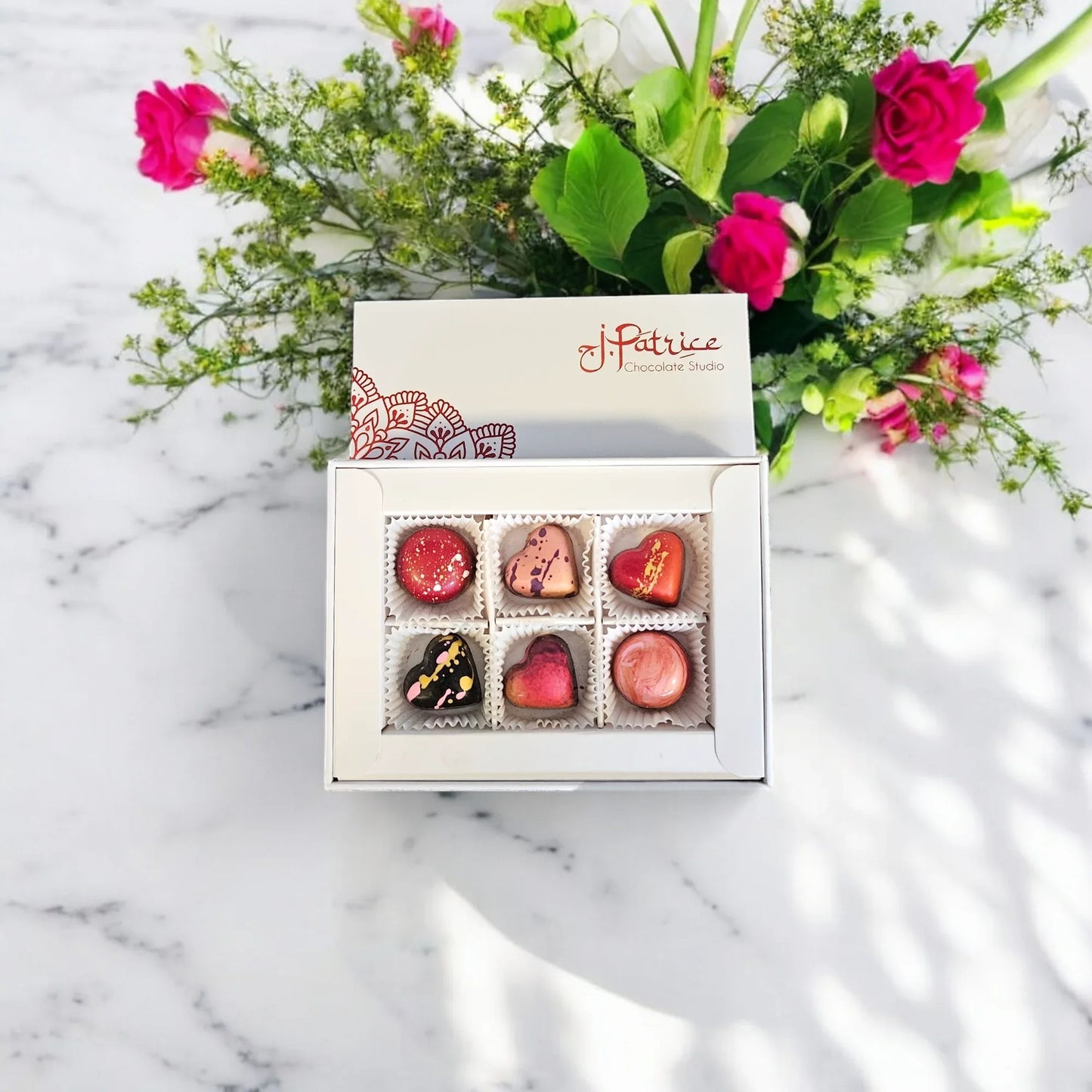 6 Piece Seasonal Flavors Box - J. Patrice Chocolate Studio