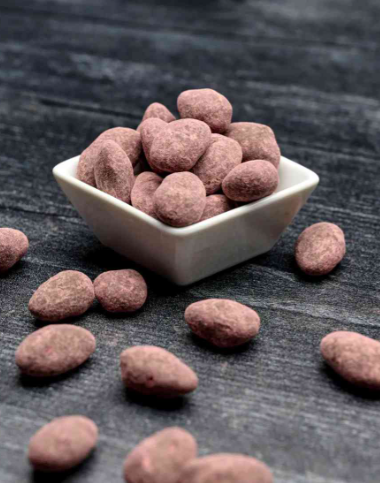 Dark Chocolate Raspberry Almonds
