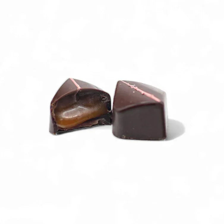 12 Piece Tray Pink Salt Caramel – Milk - J. Patrice Chocolate Studio