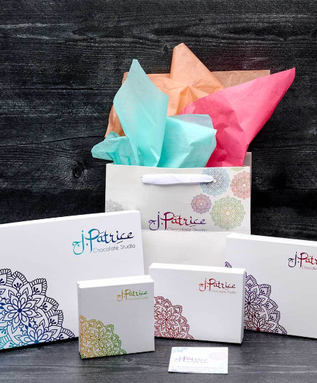 Gift Certificate for premium chocolates, offering recipients the freedom to choose their favorite treats.