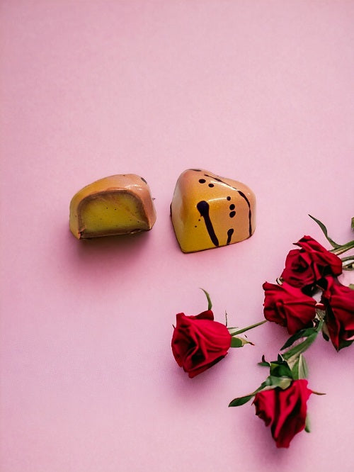 Luxurious chocolates for a romantic Valentine's gift.