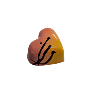 Passionfruit vanilla flavored chocolate treat.