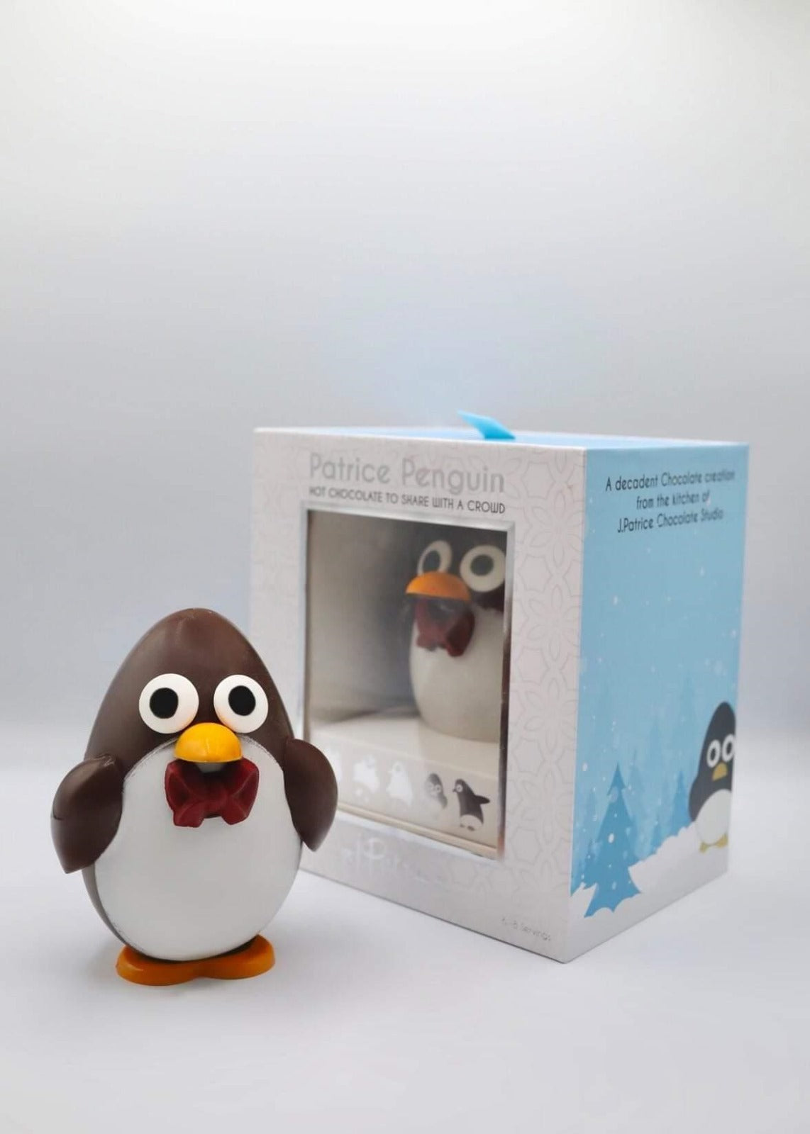 Cute penguin-shaped hot chocolate bombs