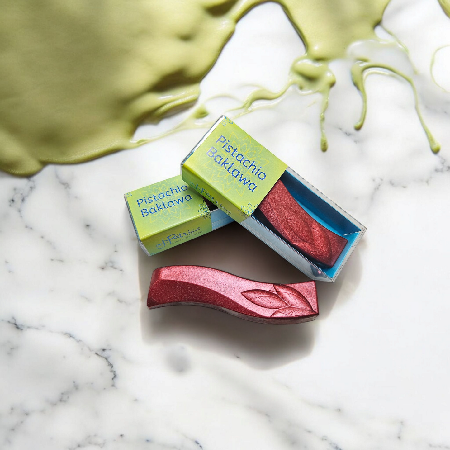 Pistachio Baklawa Chocolate Bar