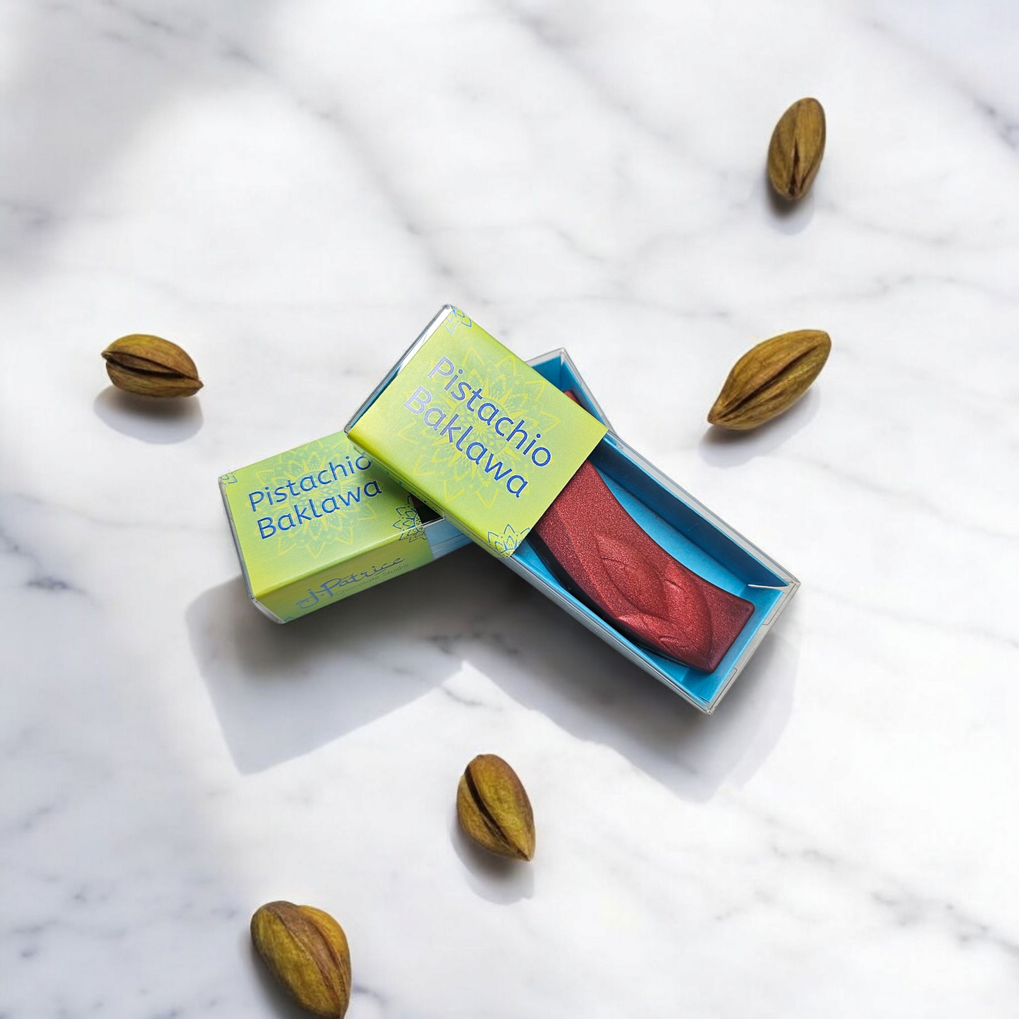 Pistachio Baklawa Chocolate Bar