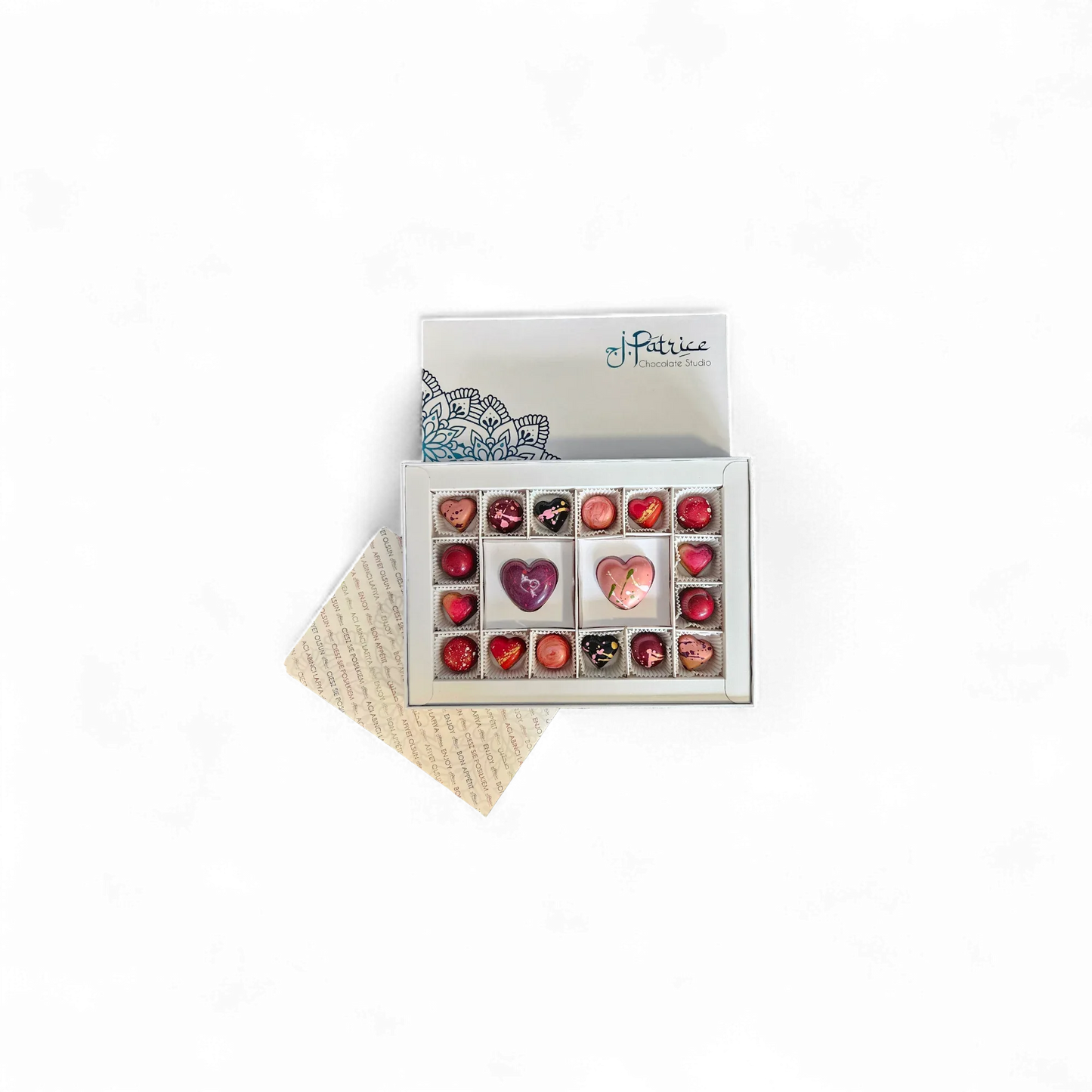 Two of Hearts Deluxe Box - J. Patrice Chocolate Studio