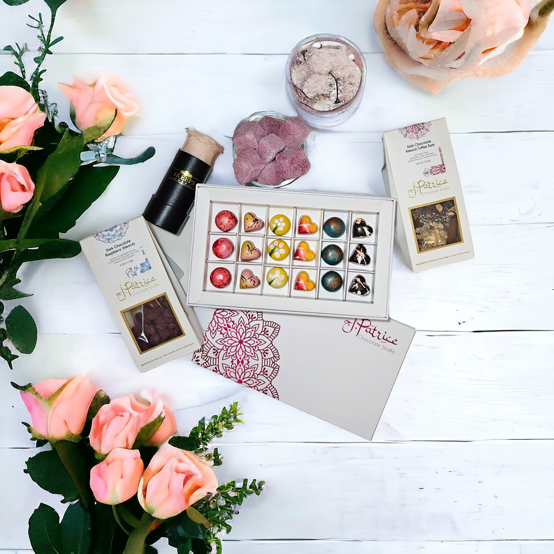 "Love You More Mom" chocolate box