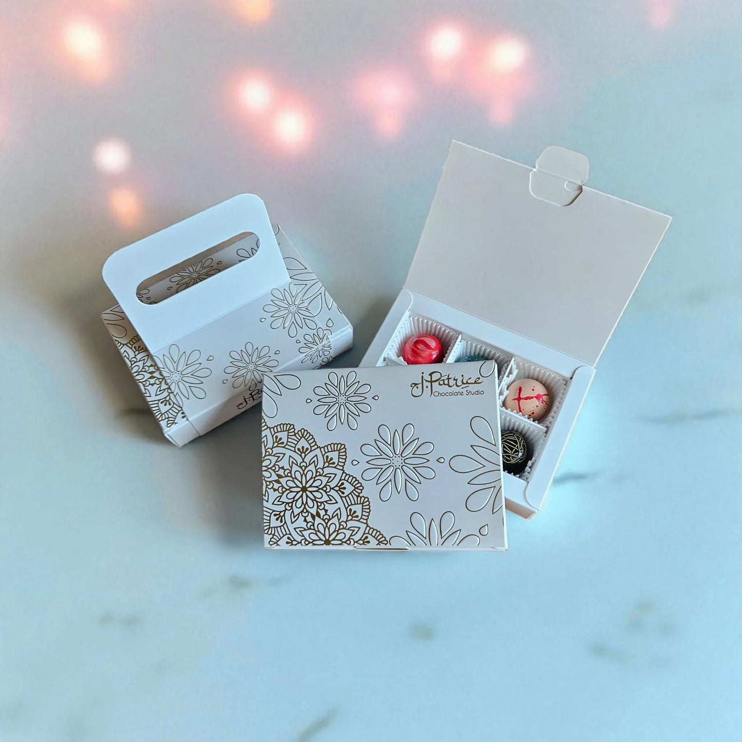 6 Piece Bonbon Chocolatier's Choice Box - J. Patrice Chocolate Studio
