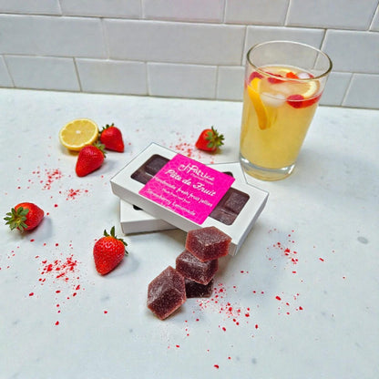 Strawberry Lemonade Pate de Fruit