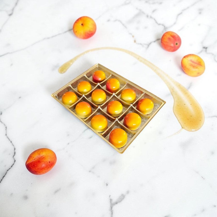 Apricot Honey Almond - Bulk BonBons 12 piece Tray