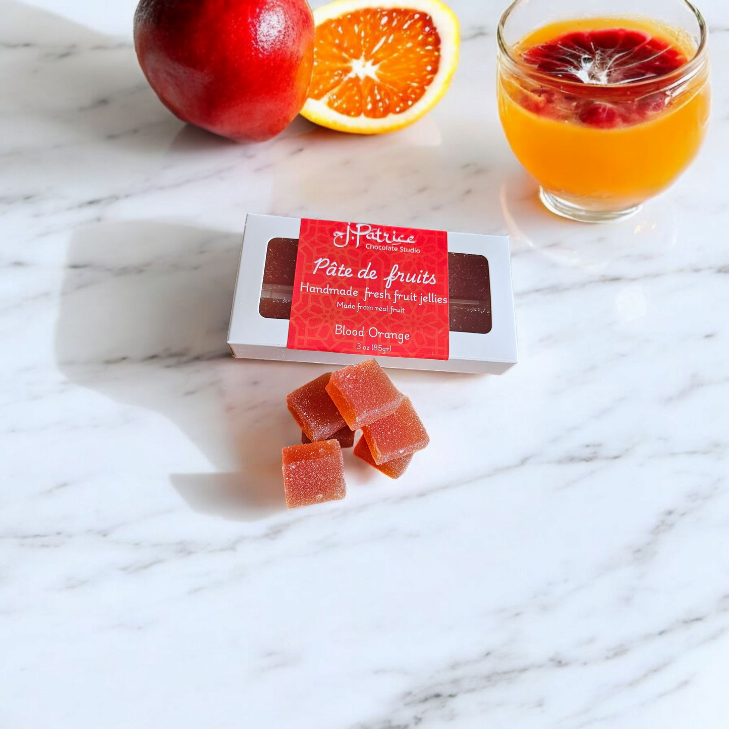 Blood Orange Pâte de Fruit