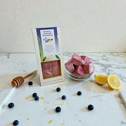 Blueberry Lemonade Artisan Marshmallows