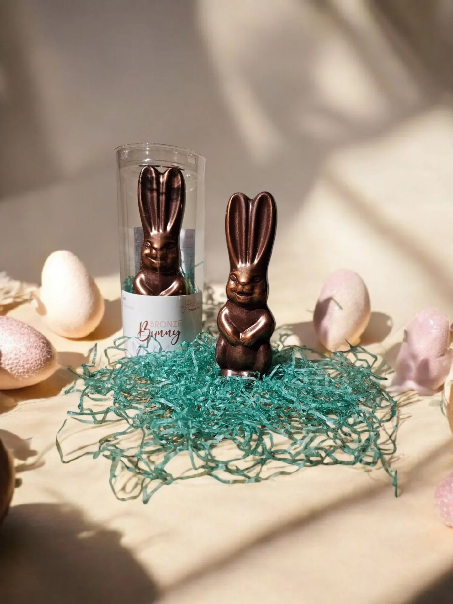 Dark Chocolate Bronze Bunny - J. Patrice Chocolate Studio
