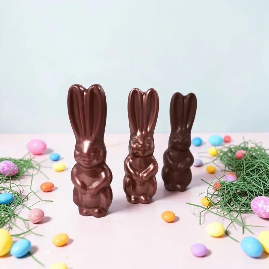 Dark Chocolate Bronze Bunny - J. Patrice Chocolate Studio