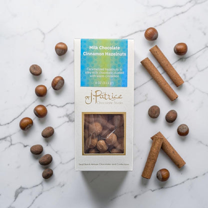 Milk Chocolate Cinnamon Hazelnuts