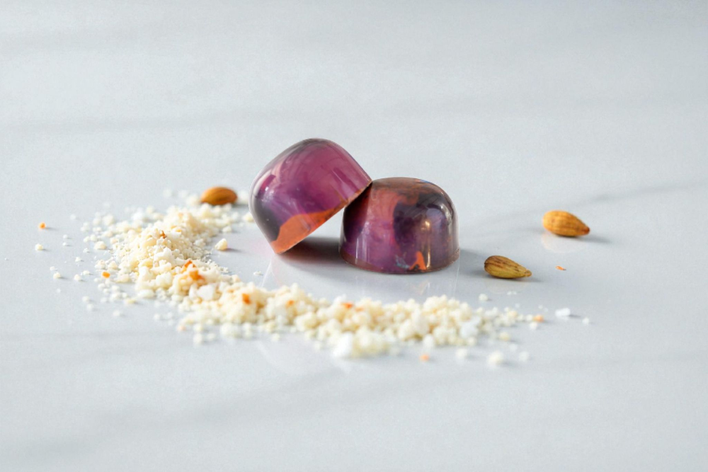 Coconut Cardamom Caramel - Bulk BonBons 12 piece Tray
