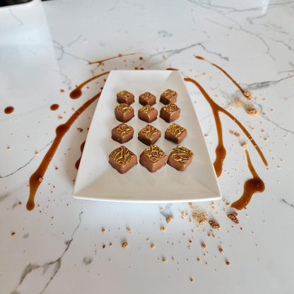 Crispy Caramel Gianduja - Bulk BonBons 12 piece Tray