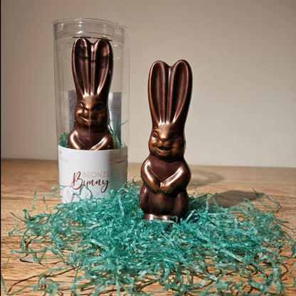 Dark Chocolate Bronze Bunny - J. Patrice Chocolate Studio