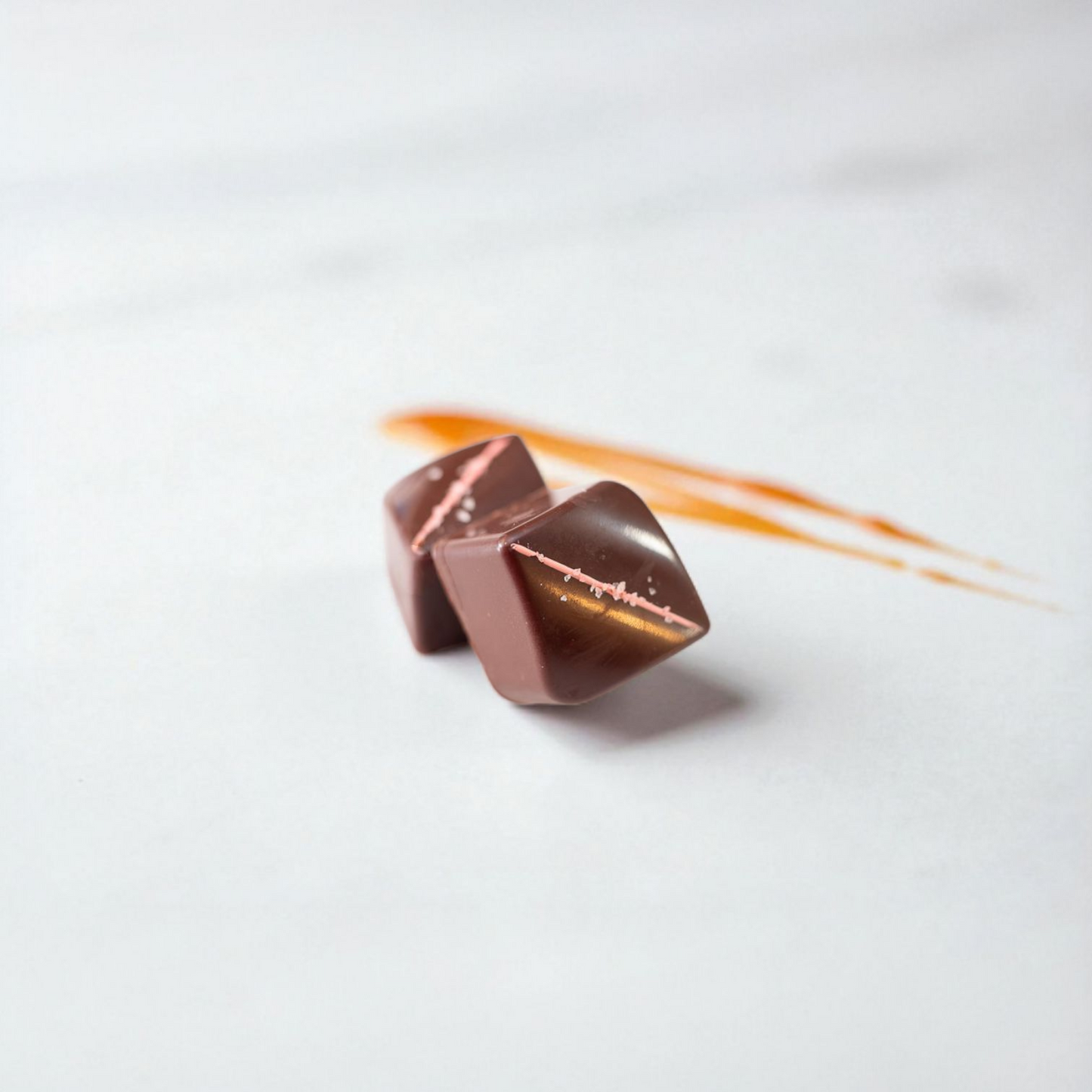 Pink Himalayan Sea Salt Caramel - Dark Chocolate