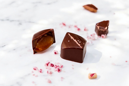 Pink Himalayan Sea Salt Caramel - Dark Chocolate
