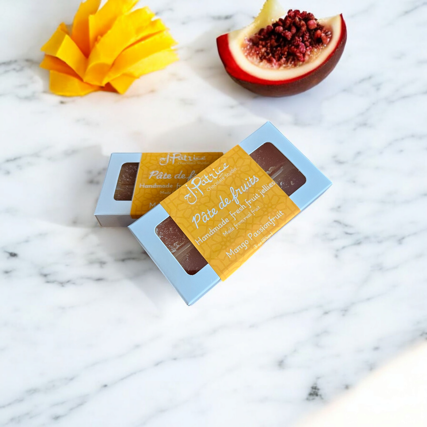 Mango Passionfruit Pâte de Fruit