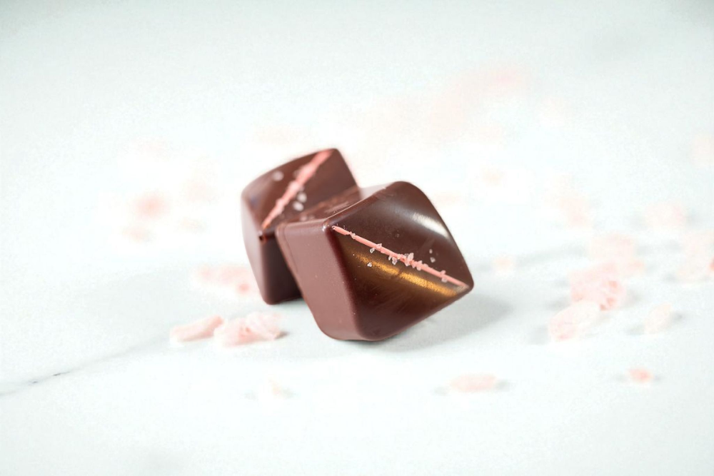 Pink Himalayan Sea Salt Caramel - Milk Chocolate