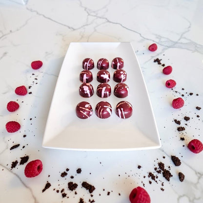 Mmm… Raspberry - Bulk BonBons 12 piece Tray