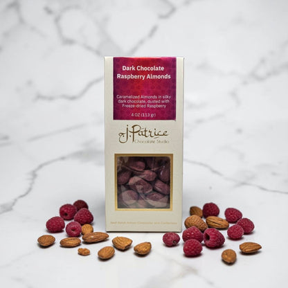 Dark Chocolate Raspberry Almonds