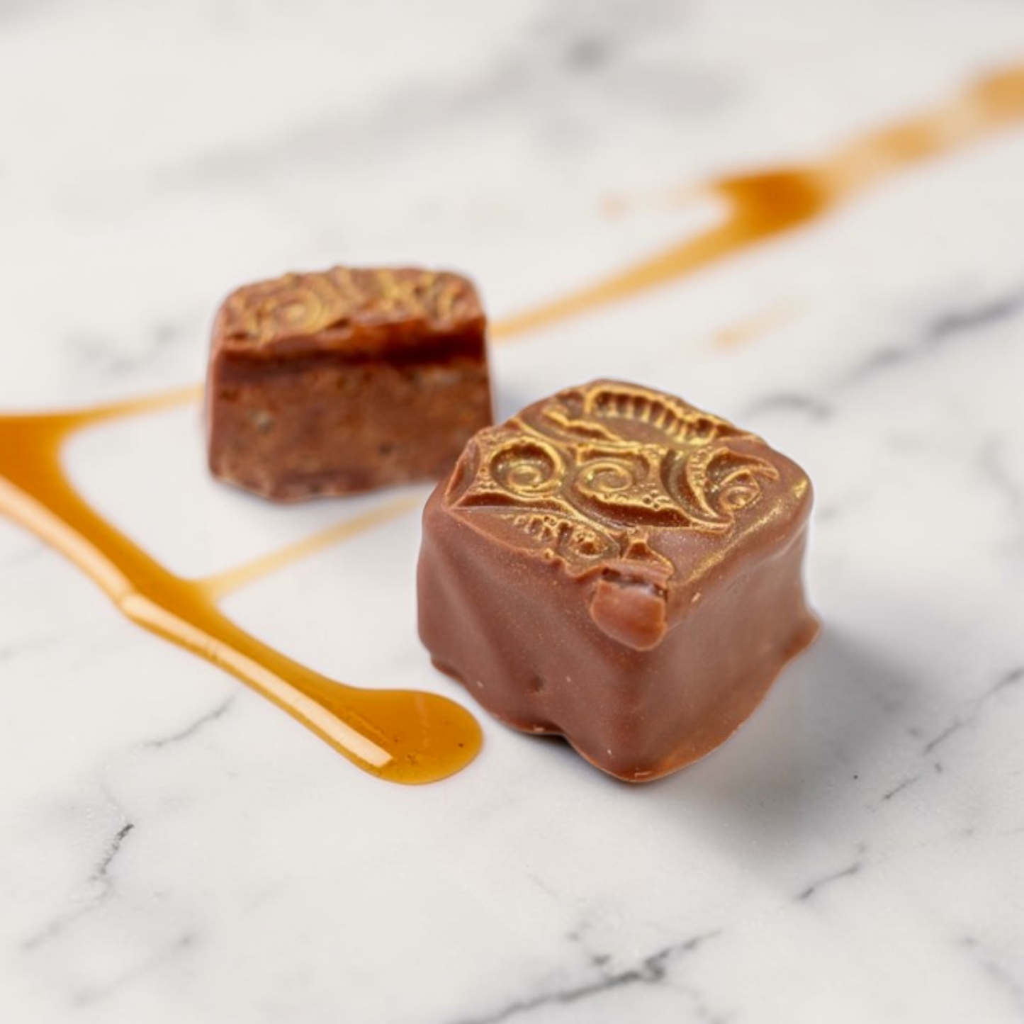 Crispy Caramel Gianduja - Bulk BonBons 12 piece Tray