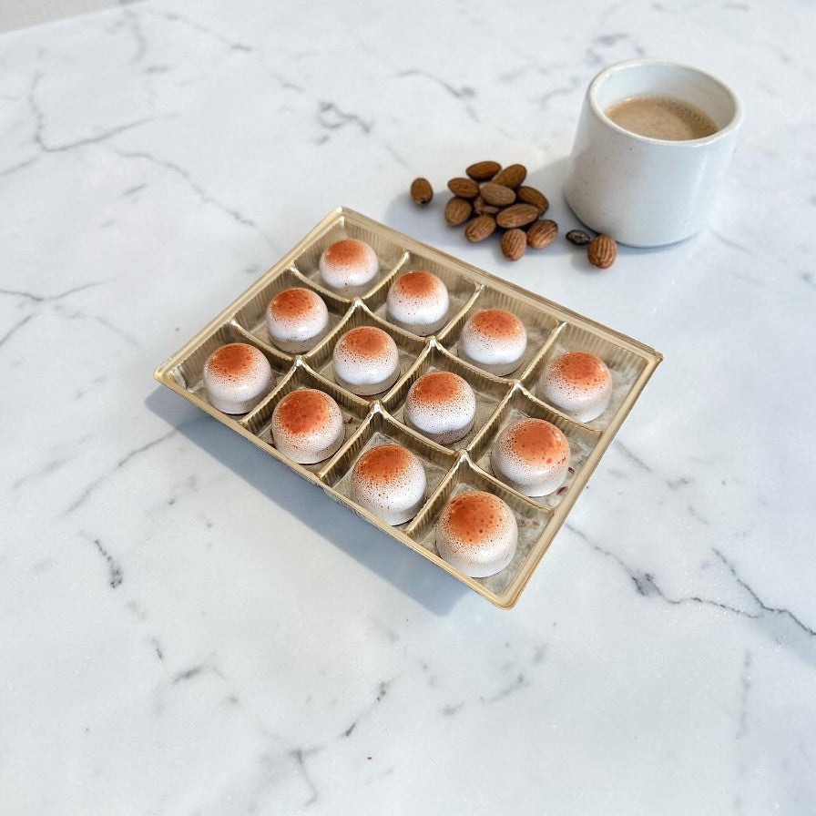 Toffee Nut Latte - Bulk BonBon 12 Piece Tray