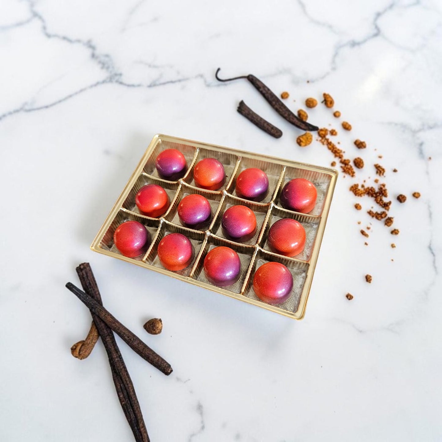 Vanilla Chai - Bulk BonBons 12 piece Tray