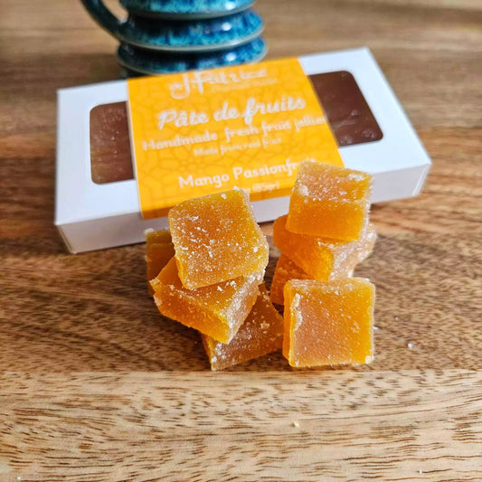 Mango Passionfruit Pâte de Fruit